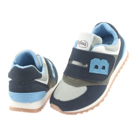 Scarpe per bambini Befado 516Y041 grigio blu navy 5