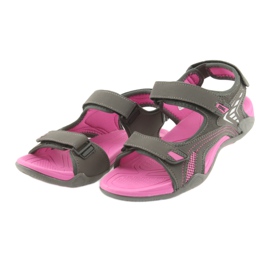 Sandali DK da donna, fondo in EVA grigio chiaro rosa 3