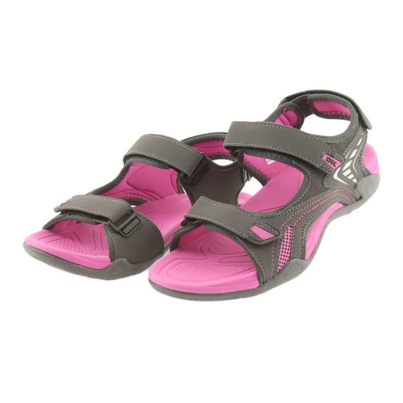 Sandali DK da donna, fondo in EVA grigio chiaro rosa 3