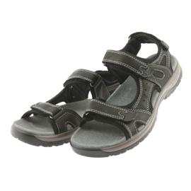 DK sandali nero velcro leggero fondo in EVA 3
