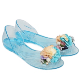 Ballerine meliski blu 7620-PL Blu 1