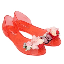 Ballerine Meliski rosse 7620-PL Red rosso 1
