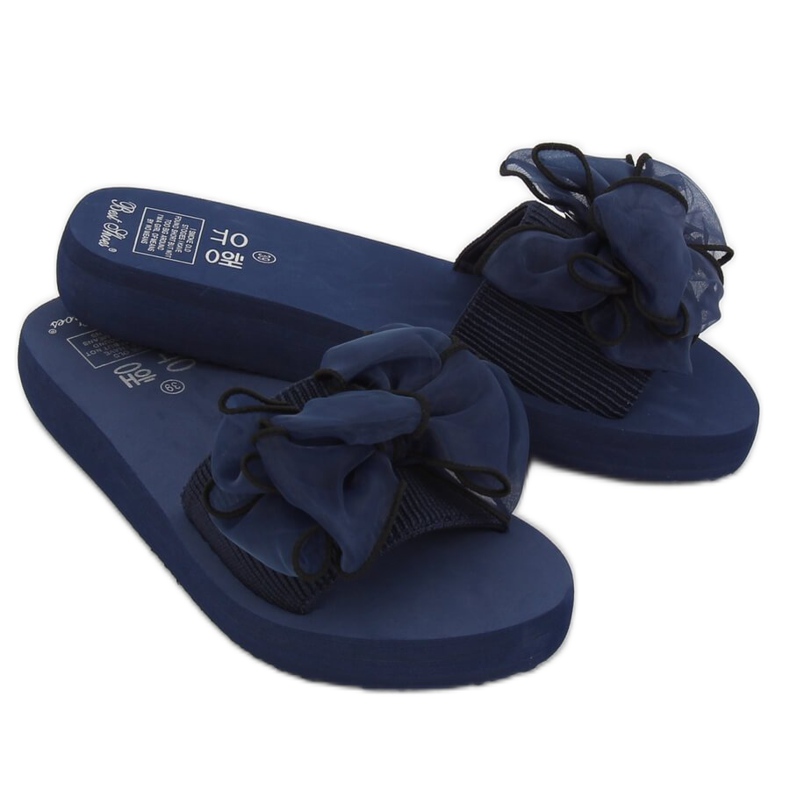 Blu navy FX-2A081 Suole in schiuma blu 1
