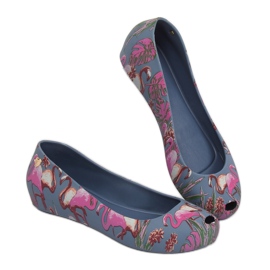 Meliski con fenicotteri blu navy CK85 Blue viola multicolore 1