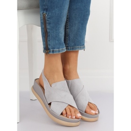Sandali da donna grigi G-202 Grey grigio 2