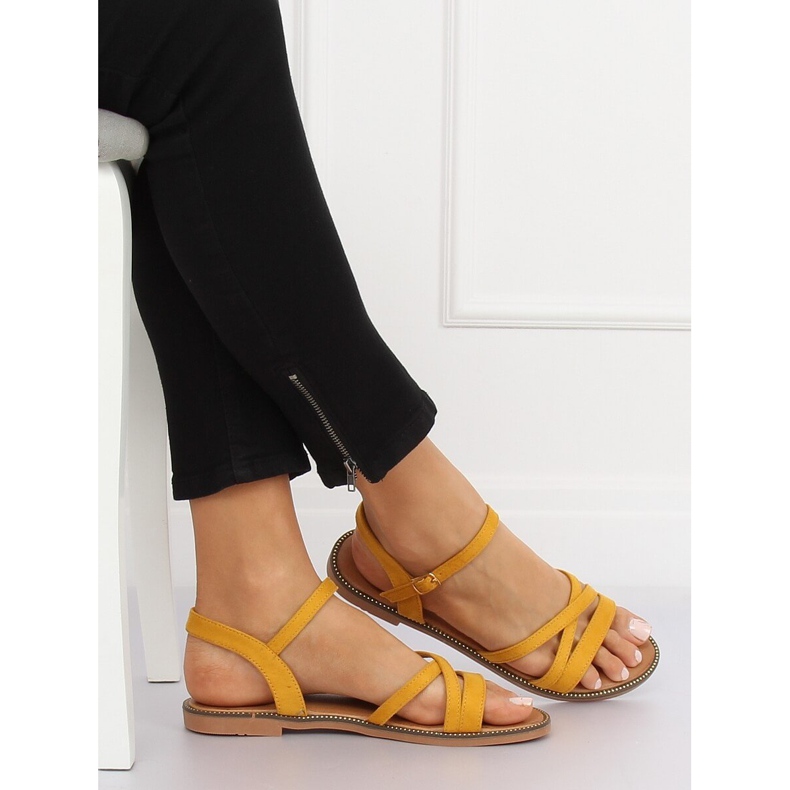 Sandali gialli da donna S55 Yellow giallo 1