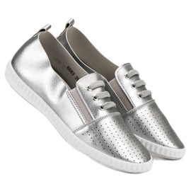 Super Mode Scarpe da ginnastica argento grigio 2