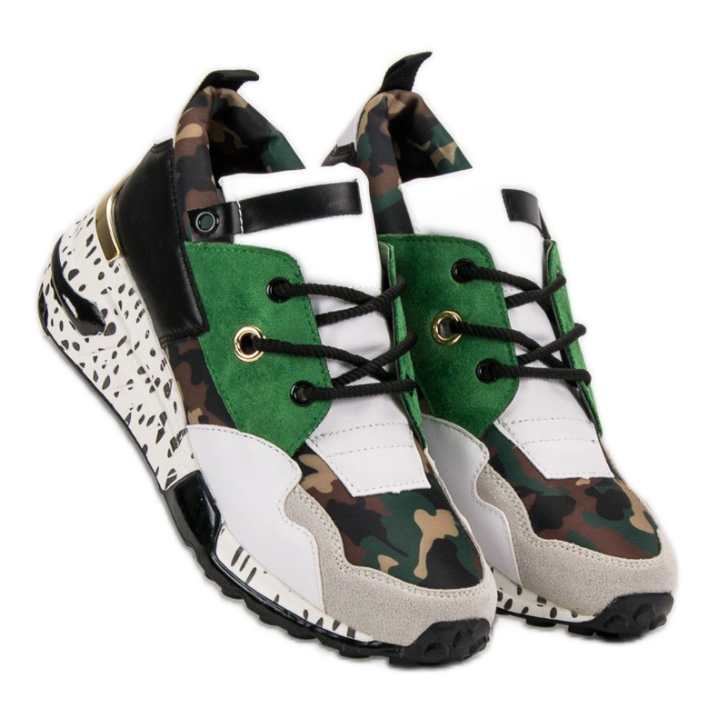 Sneakers VICES alla moda bianco multicolore 2