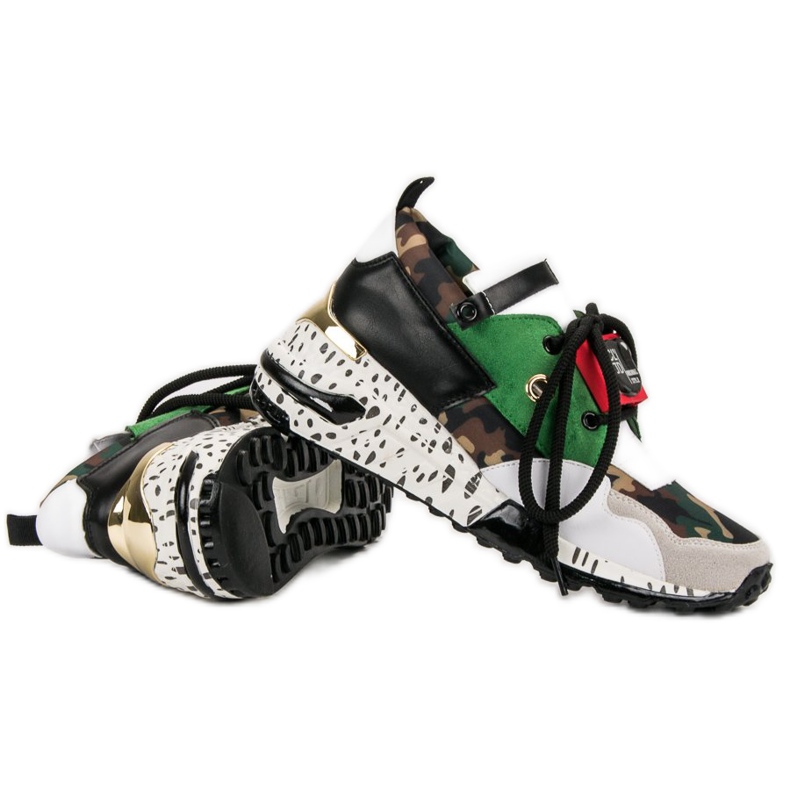 Sneakers VICES alla moda bianca multicolore 1