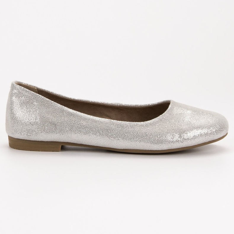 Ballerine VINCEZA in pelle grigio 2
