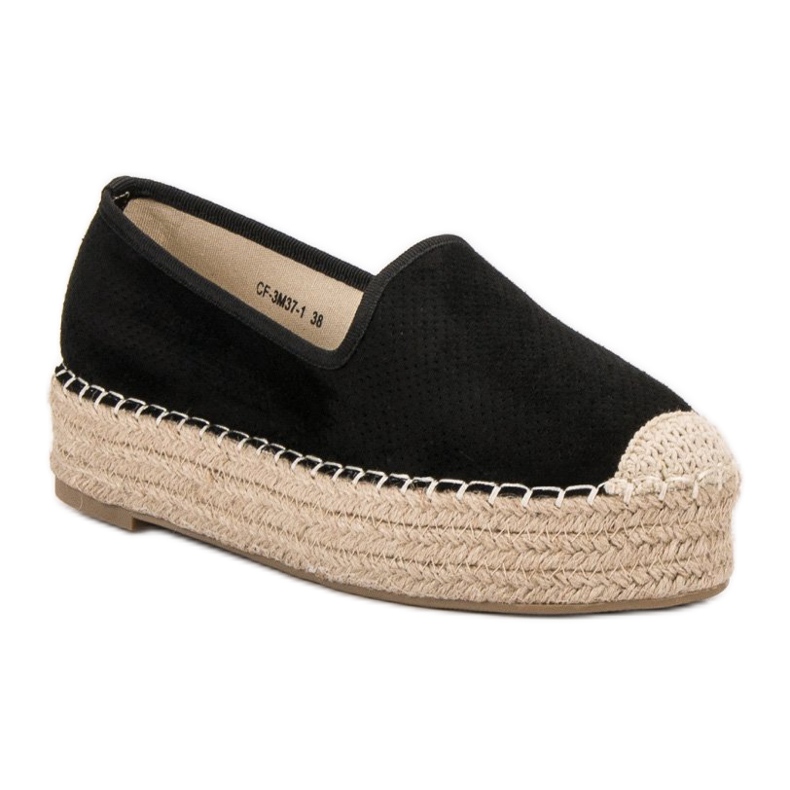 Best Shoes Lordsy sulla piattaforma nero 1