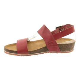 Sandali rossi da donna Big Star 274A016 rosso 2