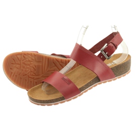 Sandali rossi da donna Big Star 274A016 rosso 4