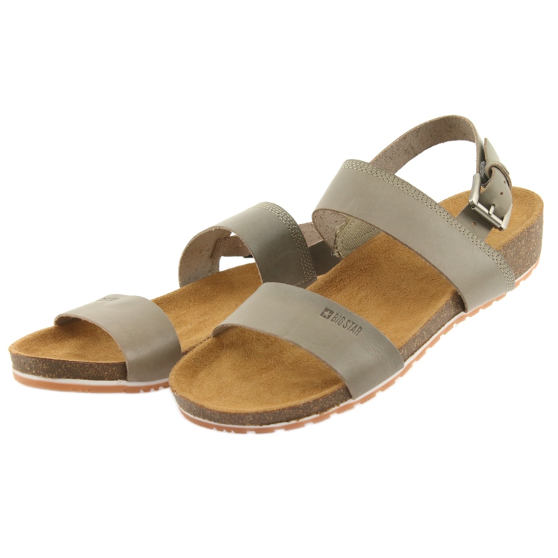 Sandali da donna Big Star Grigi 274A014 multicolore 3