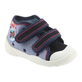 Scarpe per bambini Befado arancione 212P057 blu blu navy 1