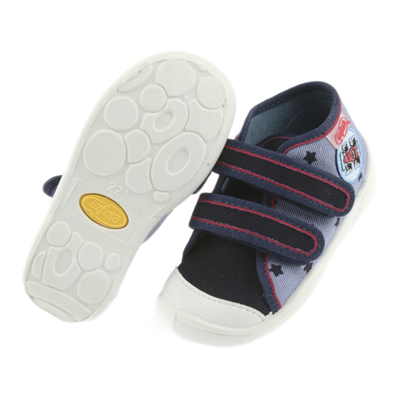Befado sneakers scarpe da bambino 212P057 rosso blu navy blu 5