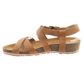 Big Star Sandali cammello da donna 274A010 marrone 2