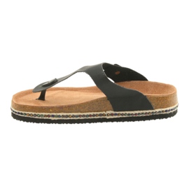 Ciabatte profilate da donna Big Star 274132 nere nero 2