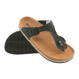 Ciabatte profilate da donna Big Star 274132 nere nero 3