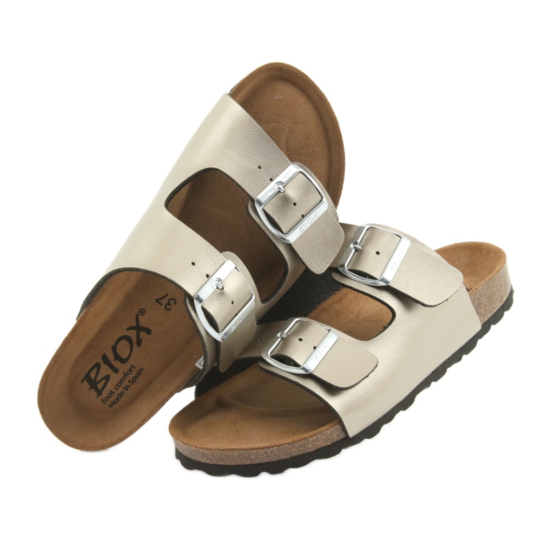 Ciabatte mediche IZZI BIOX ALEX oro d'oro 4