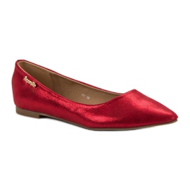 Super Me Ballerine lucenti rosso 1
