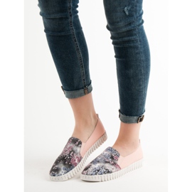 Vices Slipon Con Motivo multicolore rosa 1