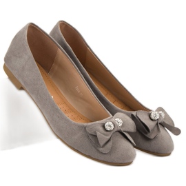Super Mode Ballerina Con Fiocco grigio 2