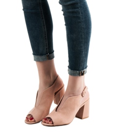 Milaya Sandali costruiti rosa 1