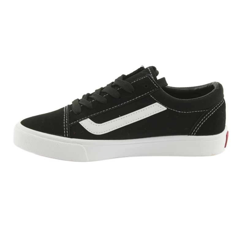 Atletico Sneakers nere AlaVans allacciate bianca nero 2