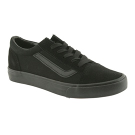 Sneakers stringate Atletico 18081, nere nero 1