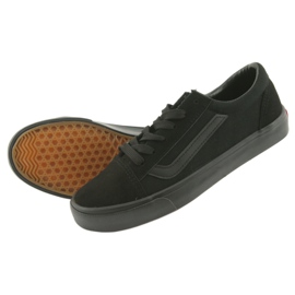 Sneakers stringate Atletico 18081, nere nero 5
