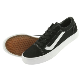 Atletico Sneaker legate 18081 Black/Bianco nero 5