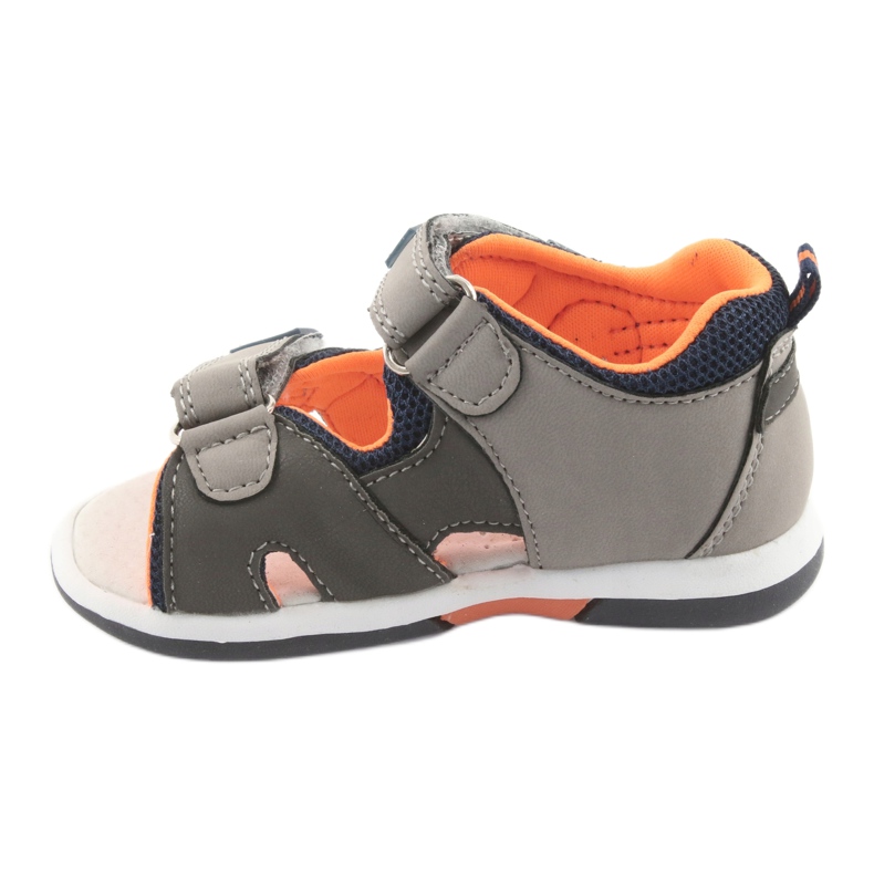 American Club DR13 sandali da bambino grigi arancia grigio blu navy 2