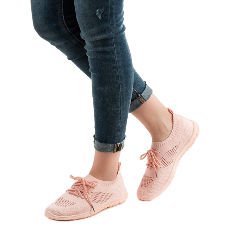 Renda Scarpe sportive ariose rosa 1
