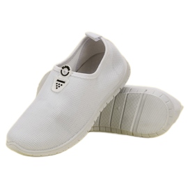 SHELOVET Sneakers bianche senza lacci bianca 2