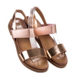 Laura Mode Sandali senza lacci giallo 1