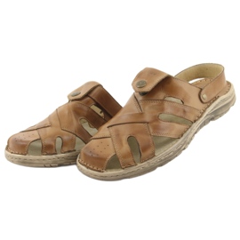 Pantofole da uomo Naszbut 051 beige 3