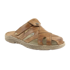 Pantofole da uomo Naszbut 051 beige 1