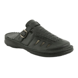 Pantofole da uomo Naszbut 044 nere nero 1
