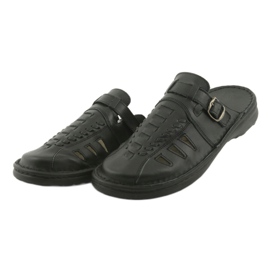 Pantofole da uomo Naszbut 044 nere nero 3