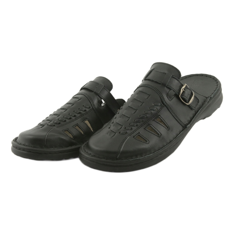 Pantofole da uomo Naszbut 044 nere nero 3