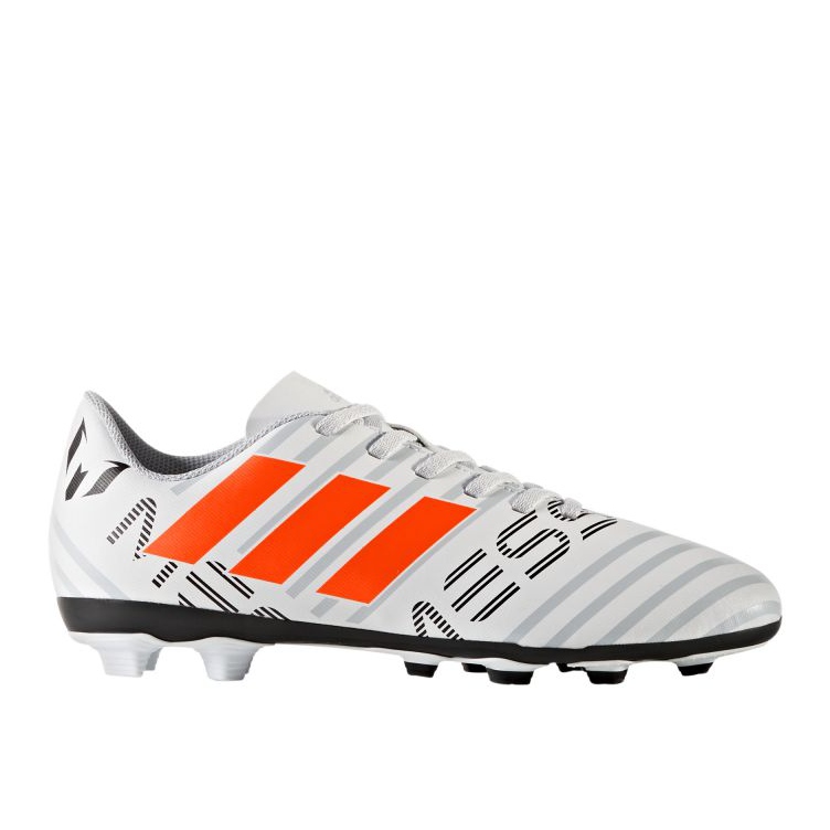 Scarpe da calcio Adidas Nemeziz Messi 17.4 FxG Jr S77200 bianca 1