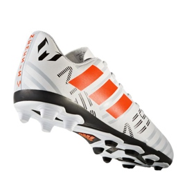 Scarpe da calcio Adidas Nemeziz Messi 17.4 FxG Jr S77200 bianca 2