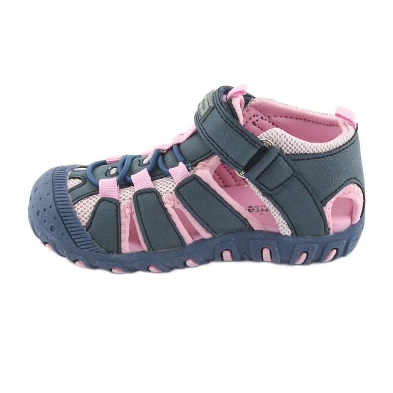 Sandali sportivi American Club blu rosa 2