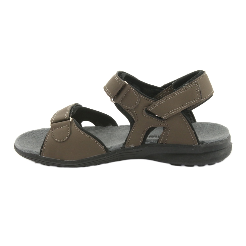 American Club Sandali sportivi per giovani americani HL09 neri / kaki nero multicolore cachi 2