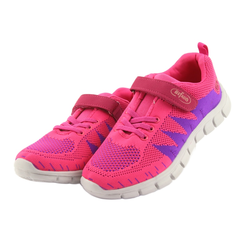 Scarpe per bambini Befado fino a 23 cm 516Y023 viola rosa 4