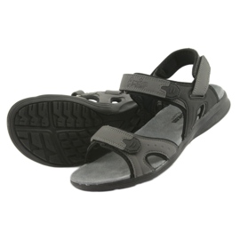 American Club Sandali sportivi americani HL09 neri / grigi nero grigio 4
