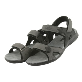 American Club Sandali sportivi americani HL09 neri / grigi nero grigio 3
