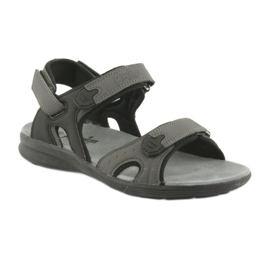American Club Sandali sportivi americani HL09 neri / grigi nero grigio 1