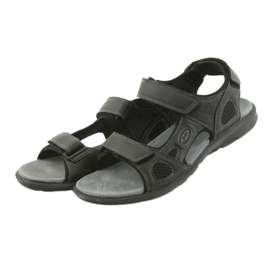 American Club Sandali sportivi neri HL06 americani nero 3